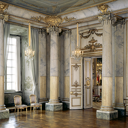 Pillared Hall Royal Palace Gustavian